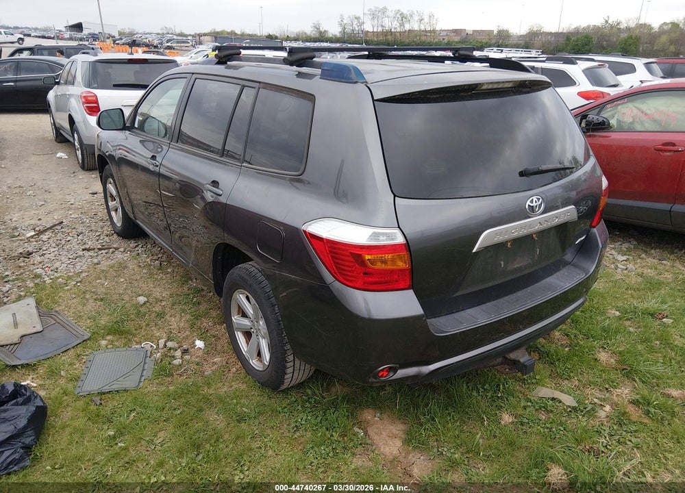 2010 TOYOTA HIGHLANDER BASE V6 VIN: JTEBK3EH4A2166672