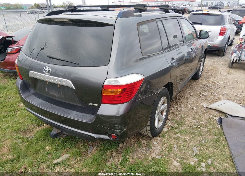 2010 TOYOTA HIGHLANDER BASE V6 VIN: JTEBK3EH4A2166672