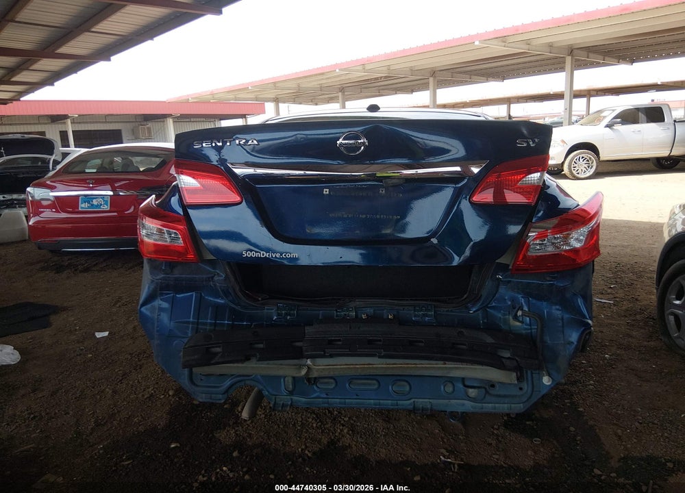 2016 NISSAN SENTRA SV VIN: 3N1AB7AP0GY230465
