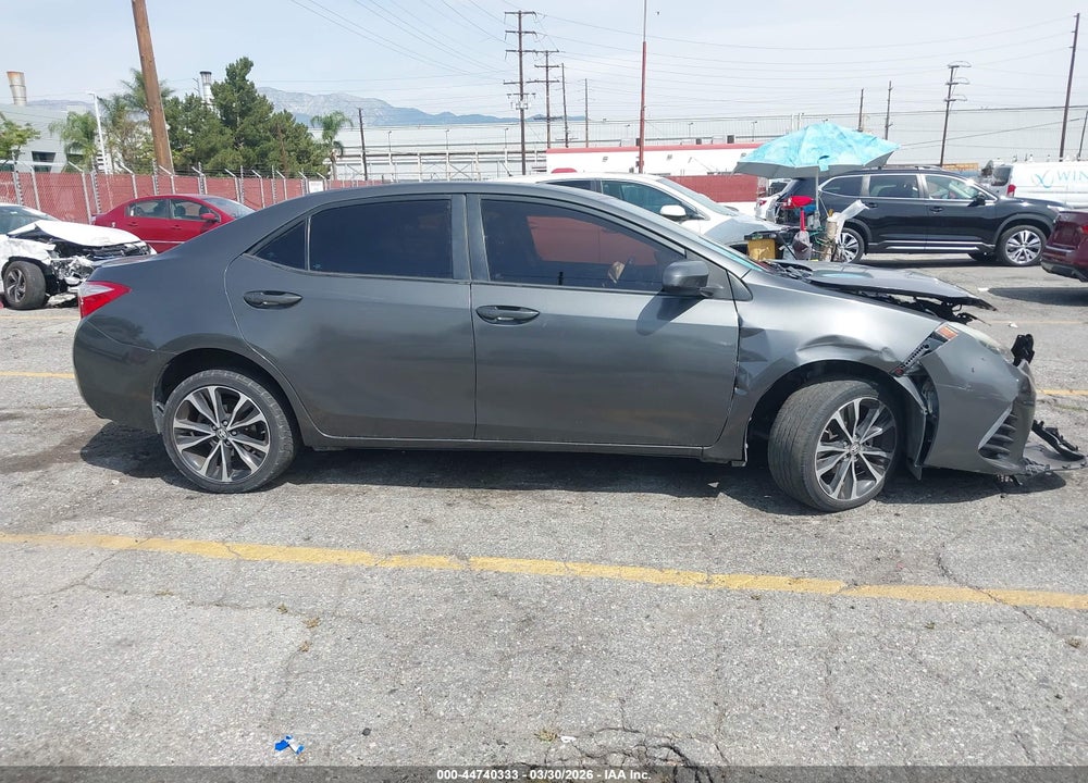 2018 TOYOTA COROLLA SE VIN: 5YFBURHE0JP776296