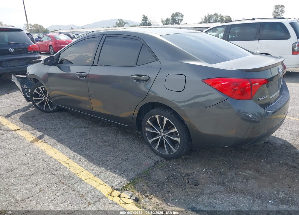 2018 TOYOTA COROLLA SE VIN: 5YFBURHE0JP776296