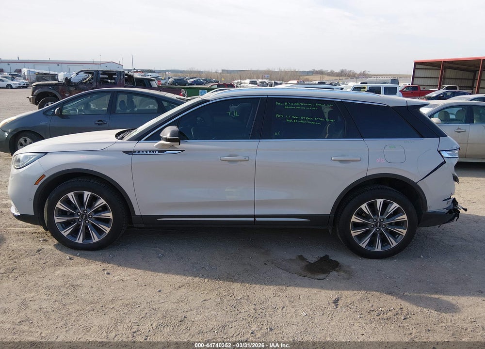2021 LINCOLN CORSAIR RESERVE VIN: 5LMCJ2D95MUL26110