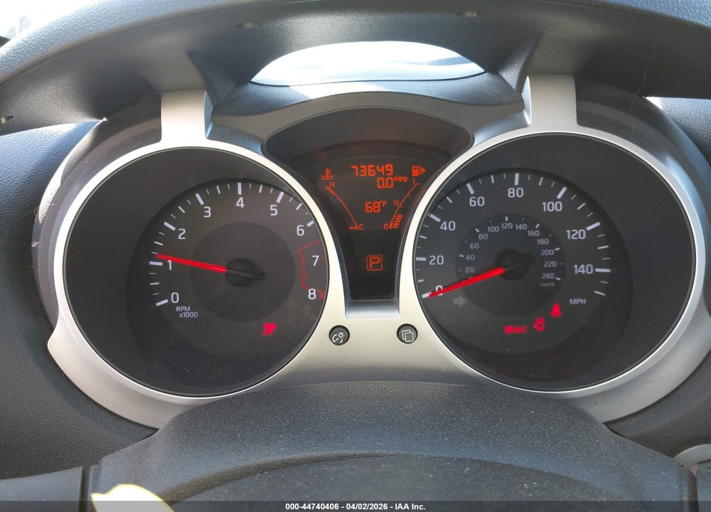 2015 NISSAN JUKE SV VIN: JN8AF5MR9FT507449