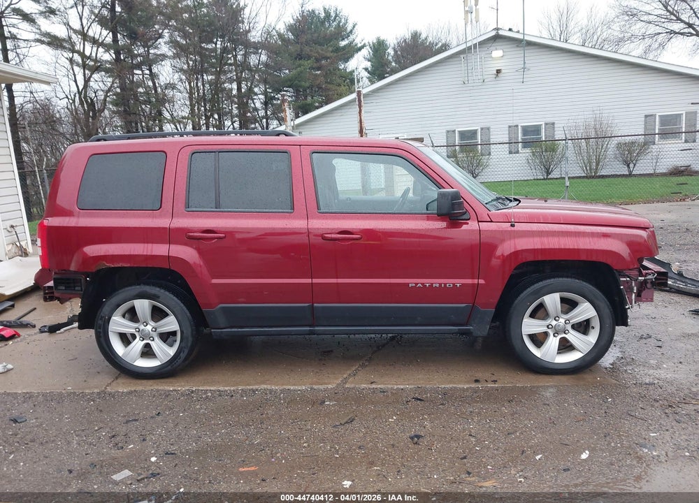 2015 JEEP PATRIOT LATITUDE VIN: 1C4NJPFB5FD402201