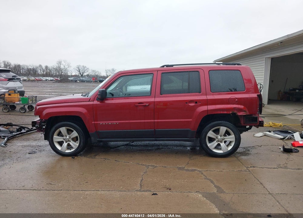 2015 JEEP PATRIOT LATITUDE VIN: 1C4NJPFB5FD402201