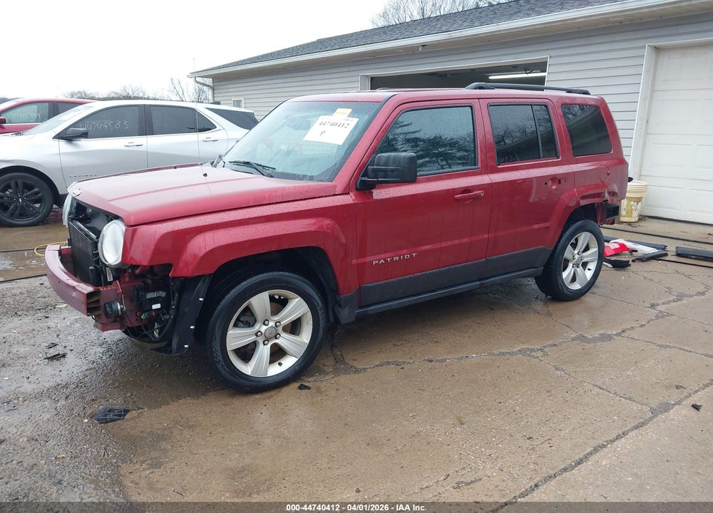 2015 JEEP PATRIOT LATITUDE VIN: 1C4NJPFB5FD402201