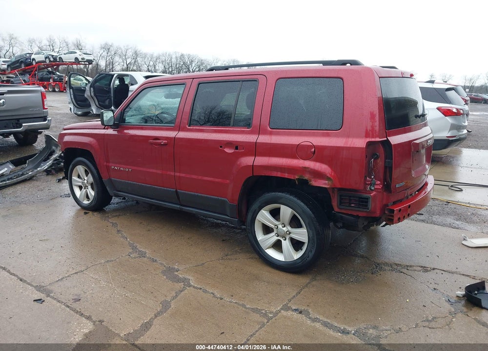 2015 JEEP PATRIOT LATITUDE VIN: 1C4NJPFB5FD402201