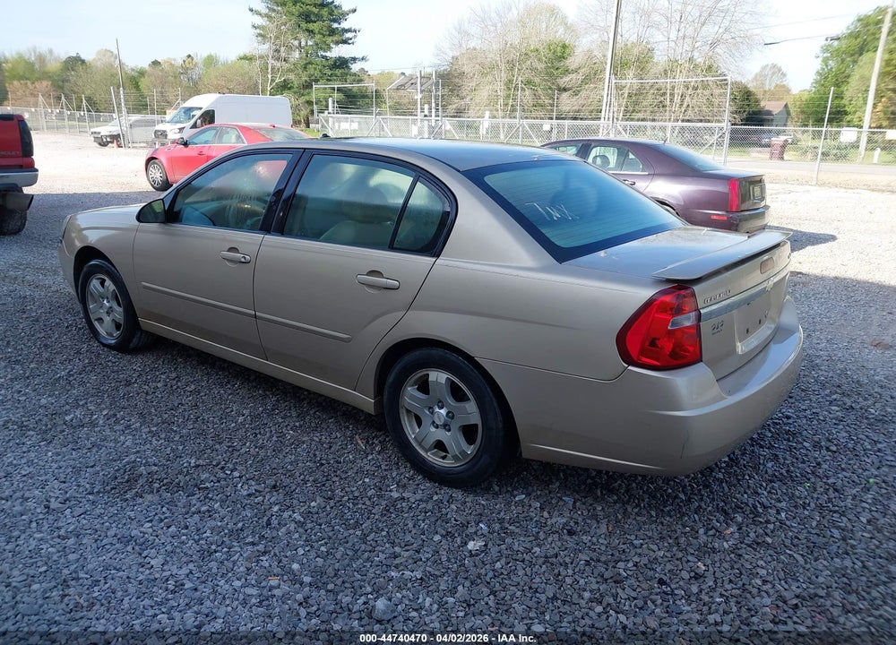 2005 CHEVROLET MALIBU LT VIN: 1G1ZU54845F109700