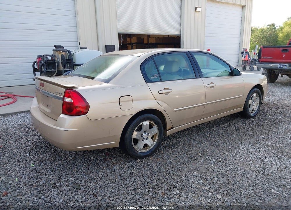 2005 CHEVROLET MALIBU LT VIN: 1G1ZU54845F109700