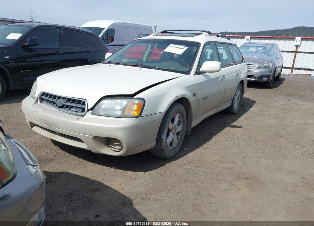 2004 SUBARU OUTBACK H6-3.0 L.L. BEAN EDITION VIN: 4S3BH806847626171