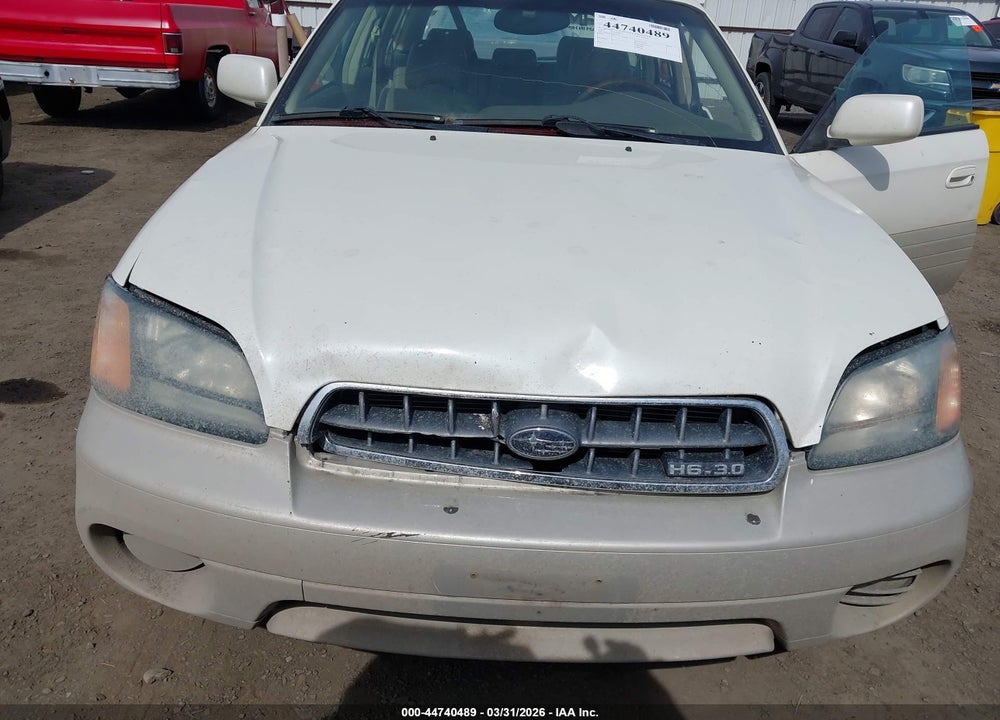 2004 SUBARU OUTBACK H6-3.0 L.L. BEAN EDITION VIN: 4S3BH806847626171