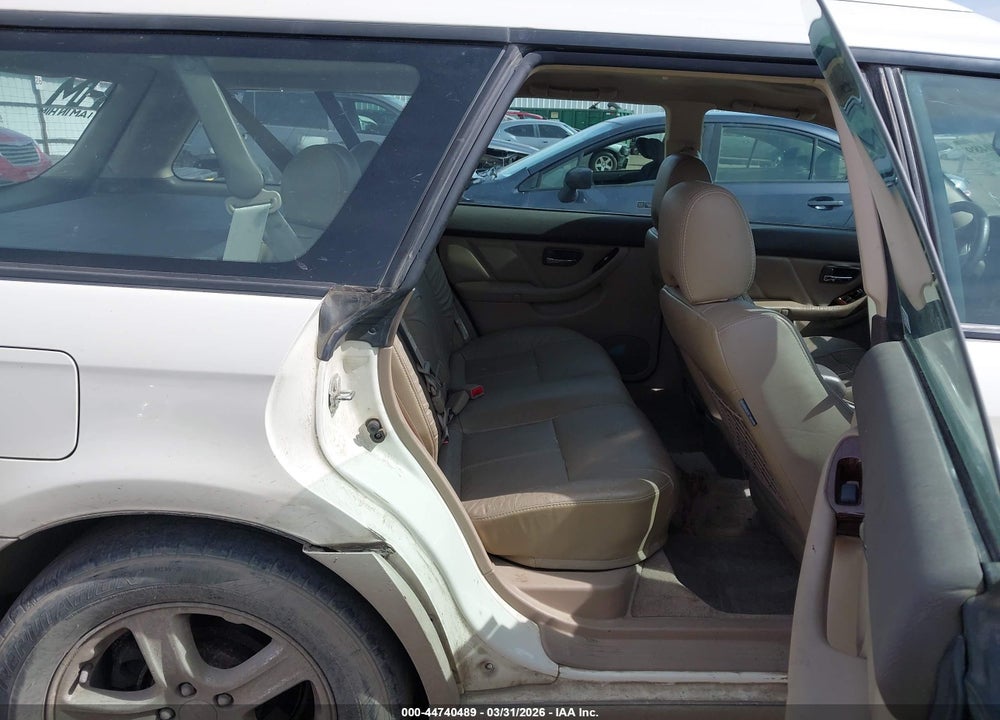 2004 SUBARU OUTBACK H6-3.0 L.L. BEAN EDITION VIN: 4S3BH806847626171