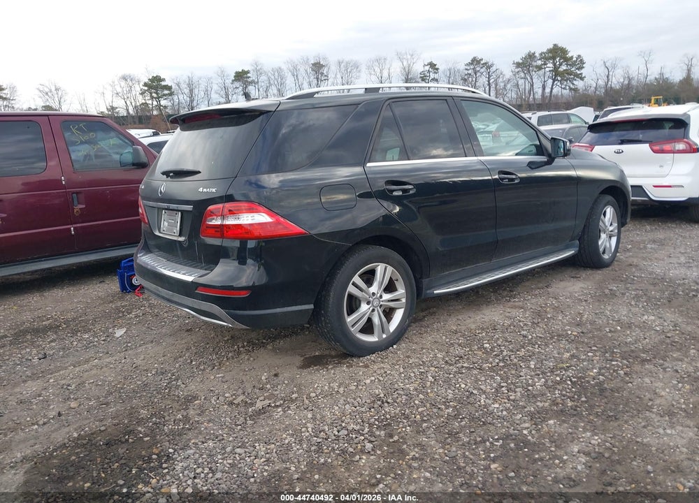 2015 MERCEDES-BENZ ML 350 4MATIC VIN: 4JGDA5HBXFA505513