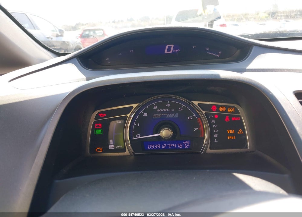 2009 HONDA CIVIC VIN: JHMFA36269S017919