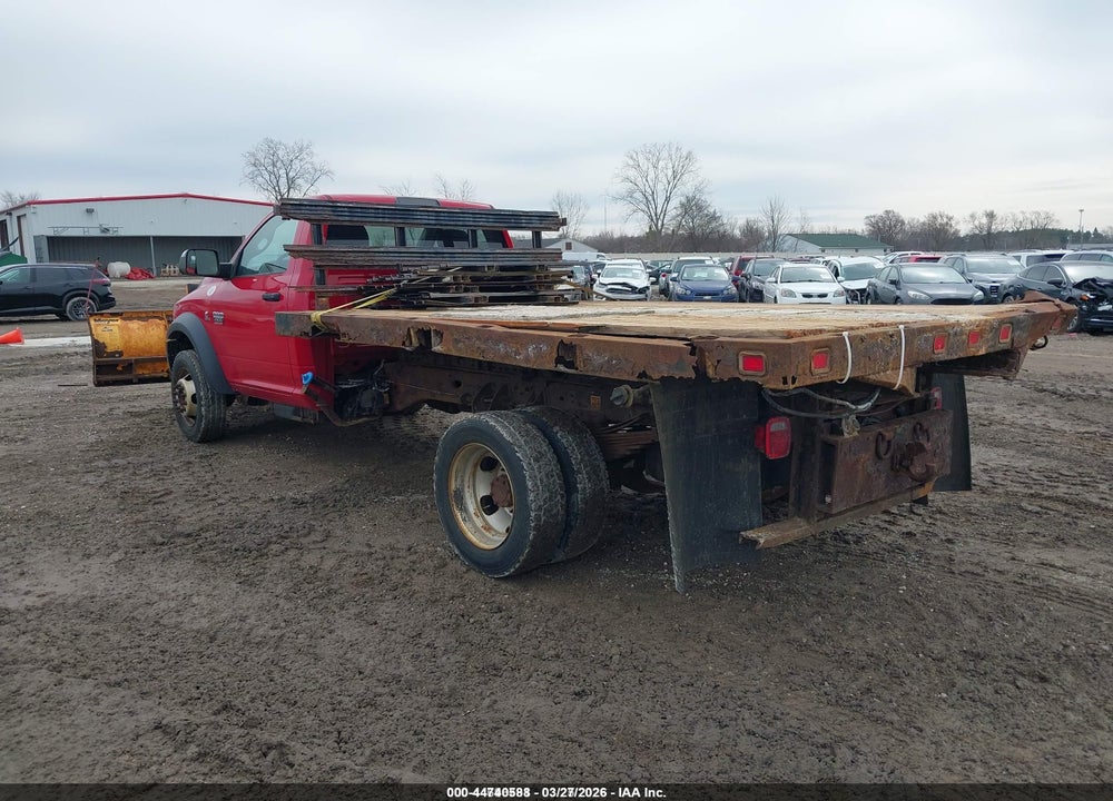 2012 RAM 4500 CHASSIS ST/SLT VIN: 3C7WDLBL0CG288550