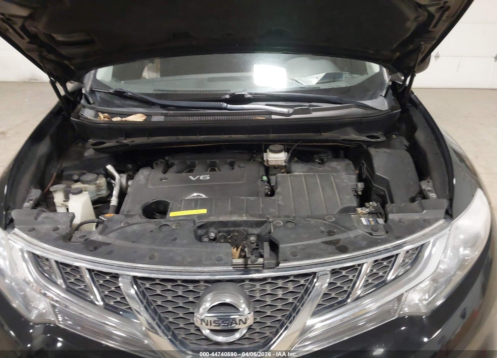 2012 NISSAN MURANO S VIN: JN8AZ1MW3CW220804