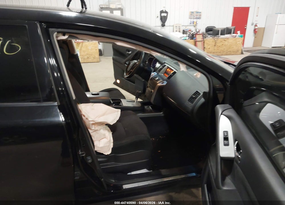 2012 NISSAN MURANO S VIN: JN8AZ1MW3CW220804