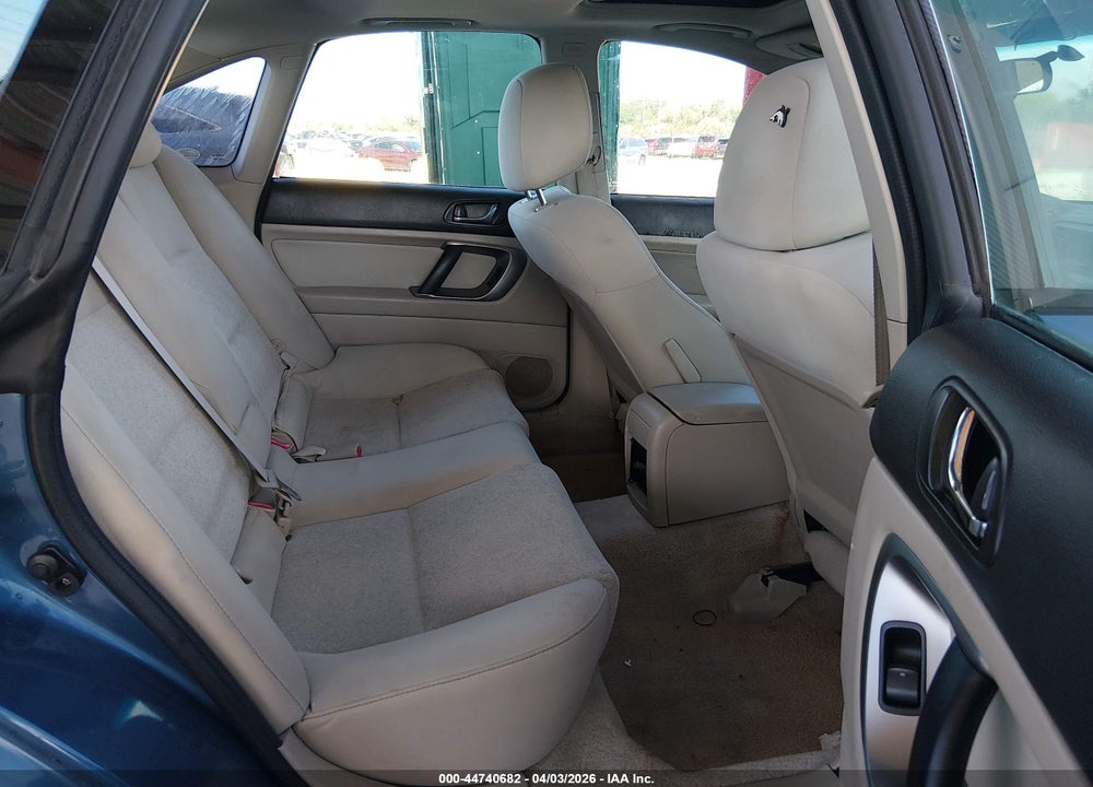 2008 SUBARU LEGACY 2.5I VIN: 4S3BL616087215242