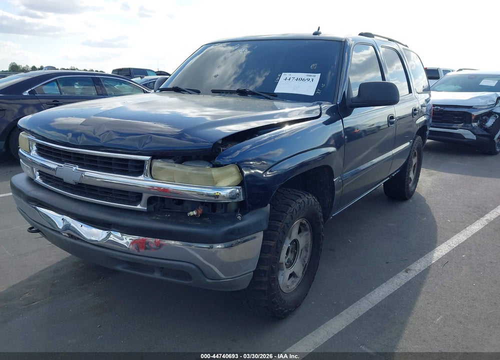 2005 CHEVROLET TAHOE LS VIN: 1GNEK13V25J164825