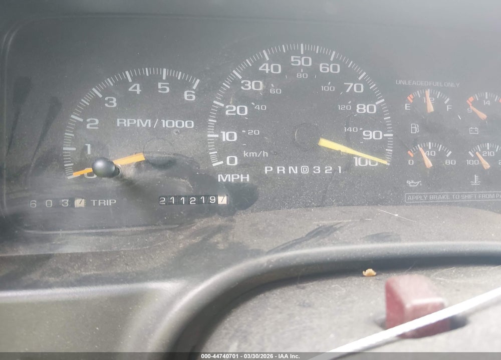 1997 CHEVROLET TAHOE LS VIN: 1GNEK13R7VJ440239