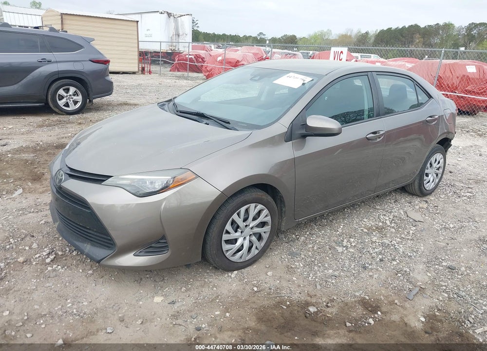2017 TOYOTA COROLLA LE VIN: 2T1BURHE0HC921525