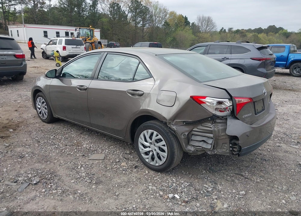2017 TOYOTA COROLLA LE VIN: 2T1BURHE0HC921525
