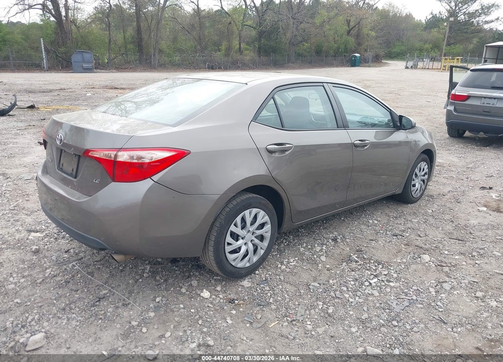 2017 TOYOTA COROLLA LE VIN: 2T1BURHE0HC921525