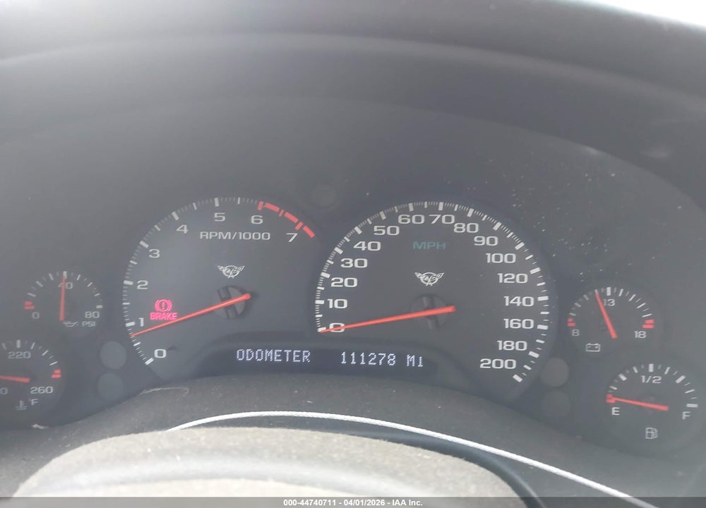 1998 CHEVROLET CORVETTE VIN: 1G1YY32G8W5115022