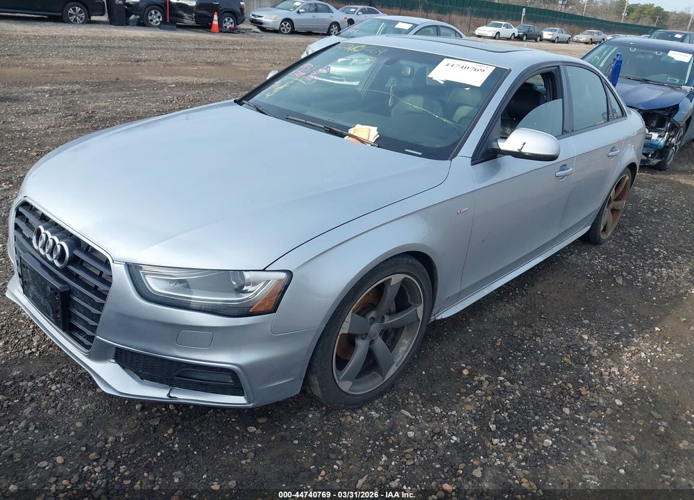 2015 AUDI A4 2.0T PREMIUM VIN: WAUKFAFL0FN023415