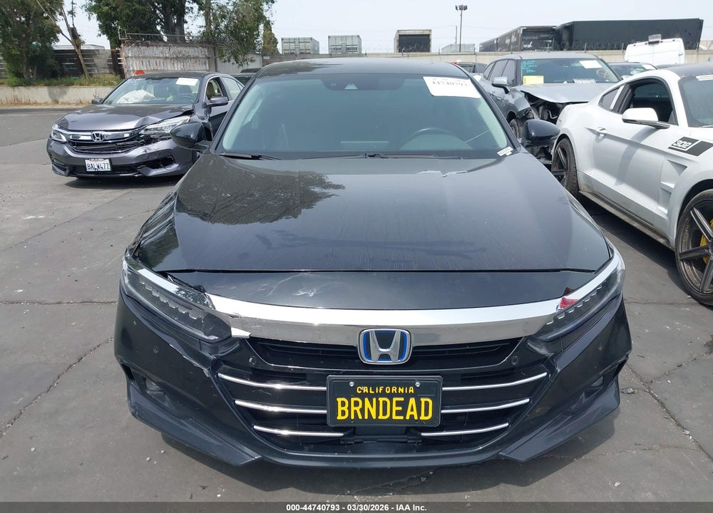 2022 HONDA ACCORD HYBRID TOURING VIN: 1HGCV3F92NA015799