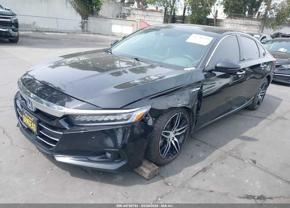 2022 HONDA ACCORD HYBRID TOURING VIN: 1HGCV3F92NA015799