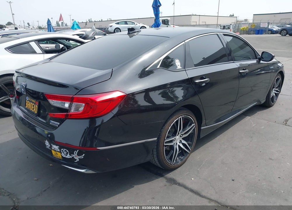 2022 HONDA ACCORD HYBRID TOURING VIN: 1HGCV3F92NA015799