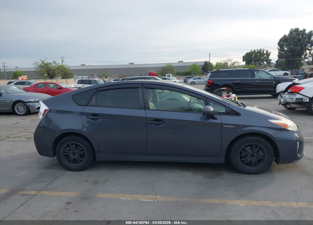 2012 TOYOTA PRIUS THREE VIN: JTDKN3DU7C1543448