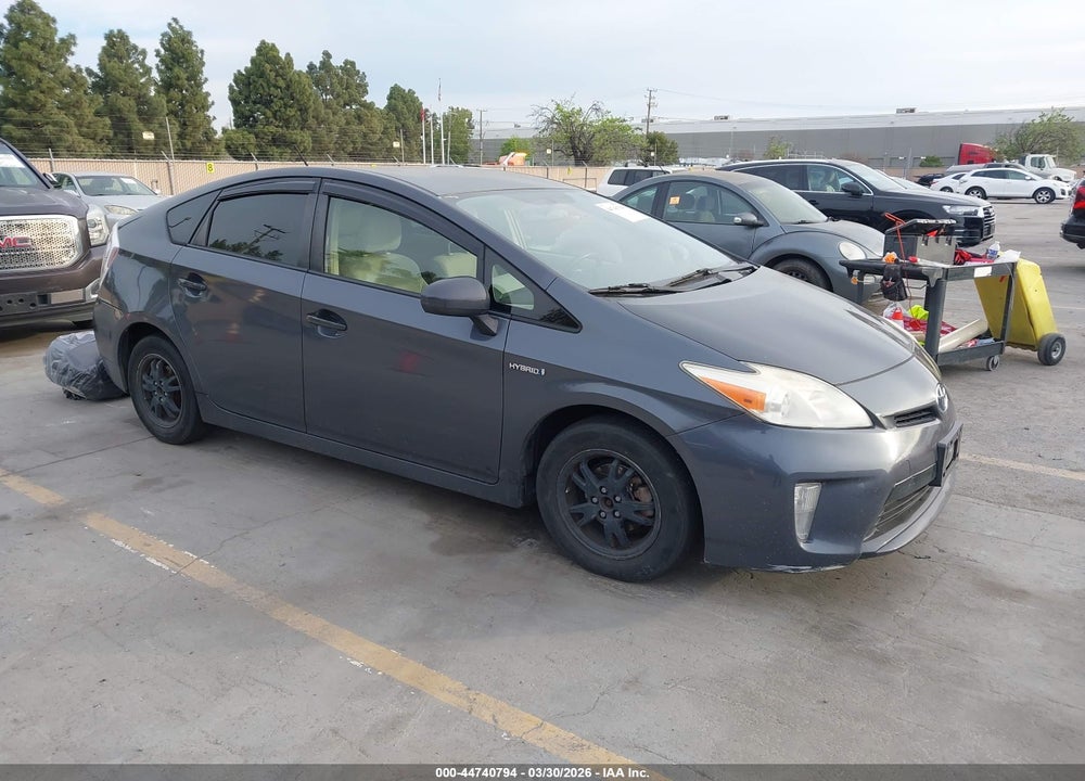 2012 TOYOTA PRIUS THREE VIN: JTDKN3DU7C1543448
