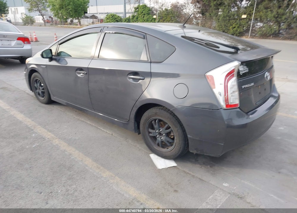 2012 TOYOTA PRIUS THREE VIN: JTDKN3DU7C1543448