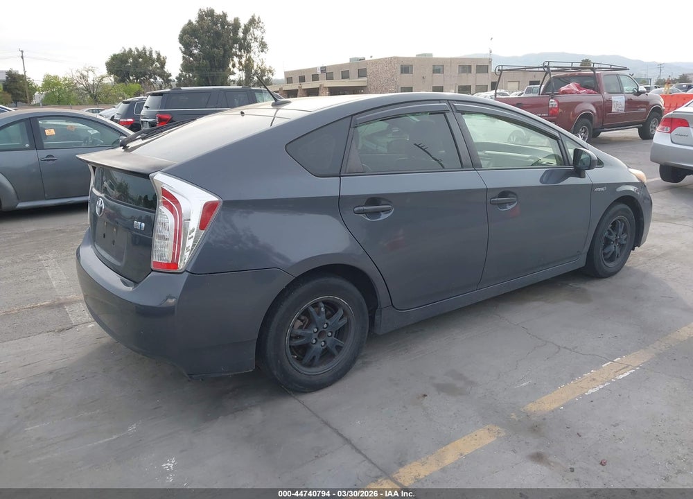 2012 TOYOTA PRIUS THREE VIN: JTDKN3DU7C1543448