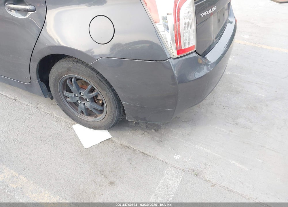 2012 TOYOTA PRIUS THREE VIN: JTDKN3DU7C1543448