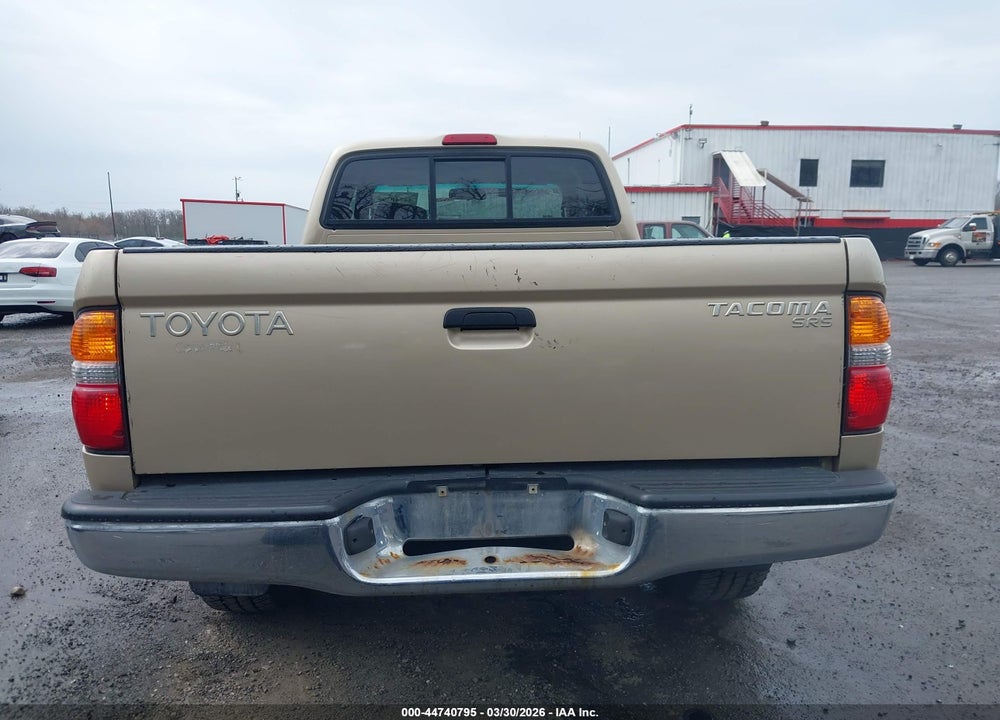 2002 TOYOTA TACOMA VIN: 5TEWM72N62Z129279