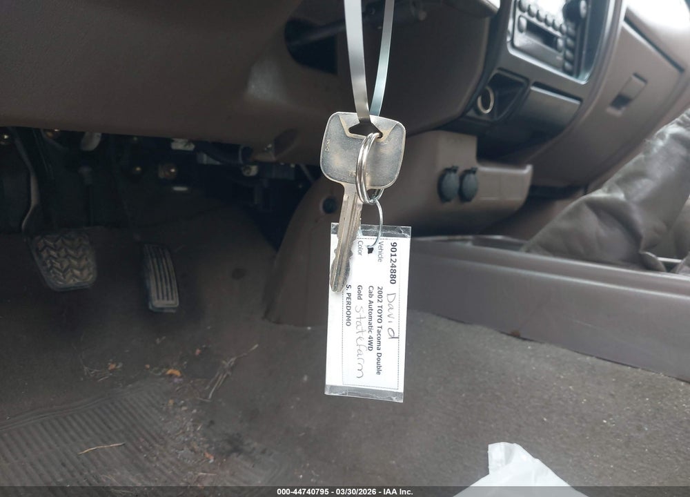 2002 TOYOTA TACOMA VIN: 5TEWM72N62Z129279