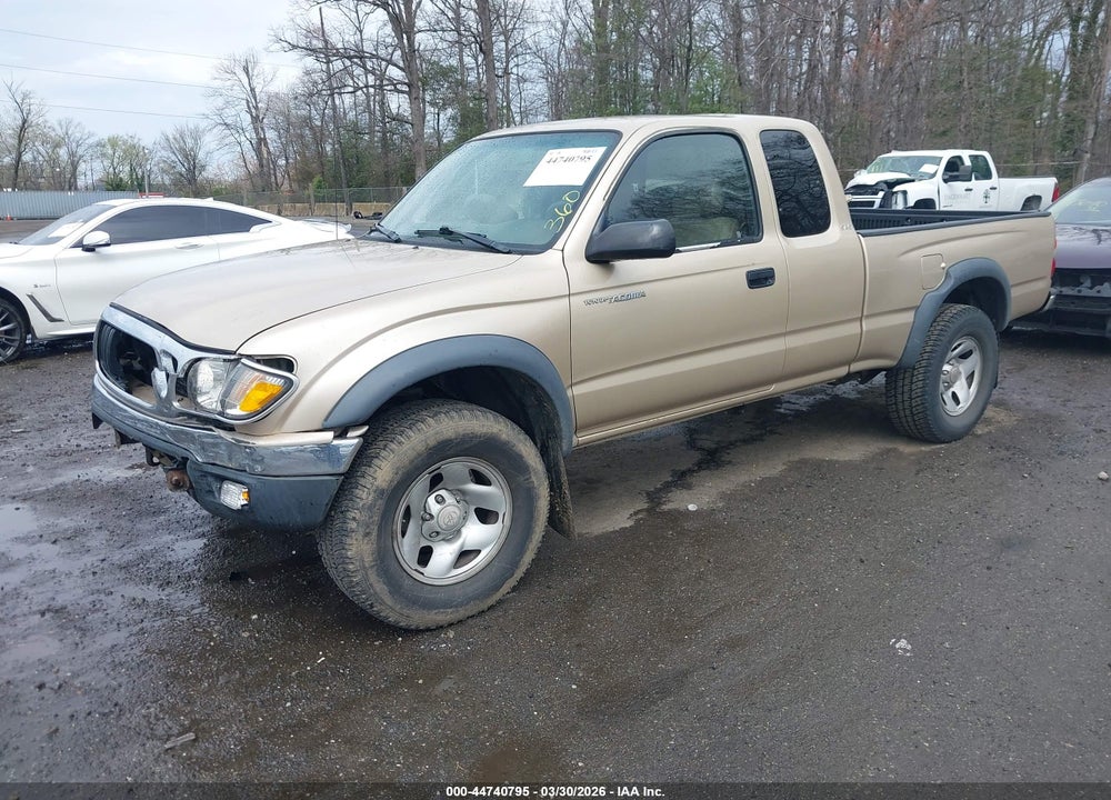 2002 TOYOTA TACOMA VIN: 5TEWM72N62Z129279