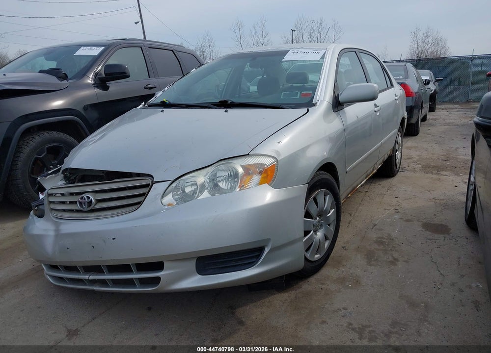 2003 TOYOTA COROLLA LE VIN: 1NXBR32E53Z133158