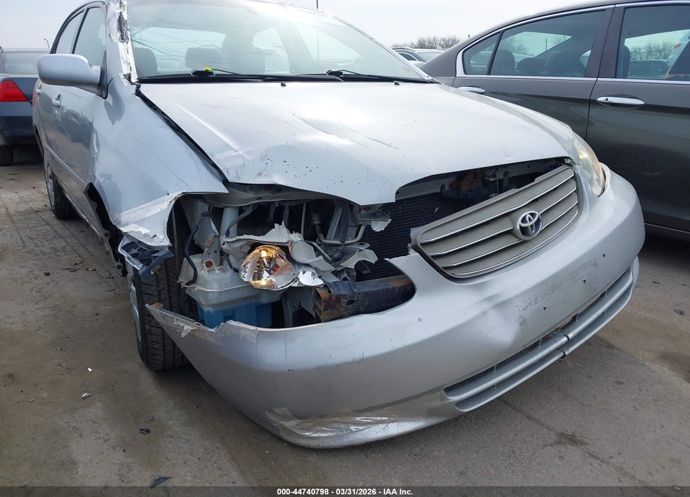 2003 TOYOTA COROLLA LE VIN: 1NXBR32E53Z133158