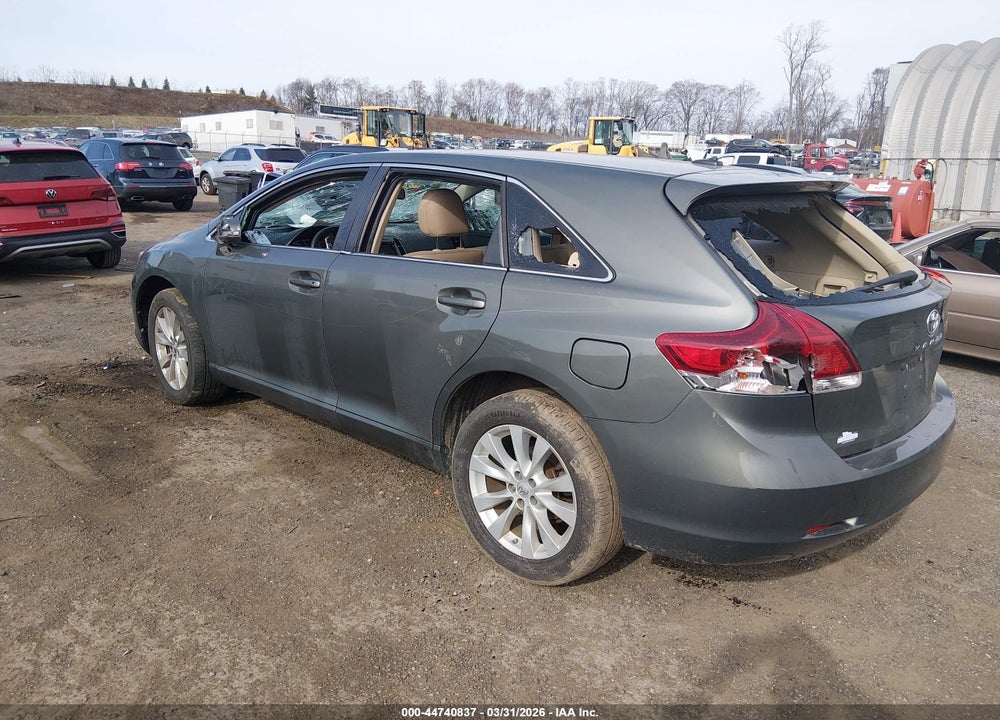 2014 TOYOTA VENZA LE VIN: 4T3ZA3BB5EU087269