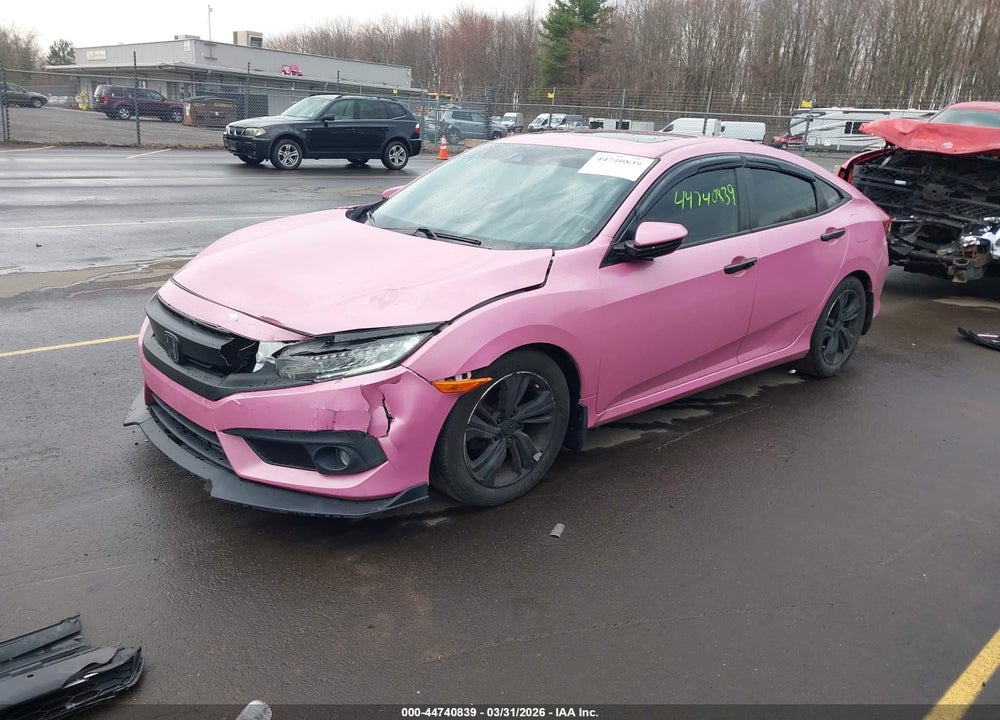 2016 HONDA CIVIC TOURING VIN: 19XFC1F98GE207041