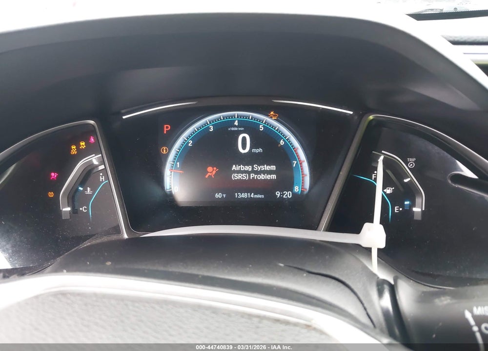 2016 HONDA CIVIC TOURING VIN: 19XFC1F98GE207041