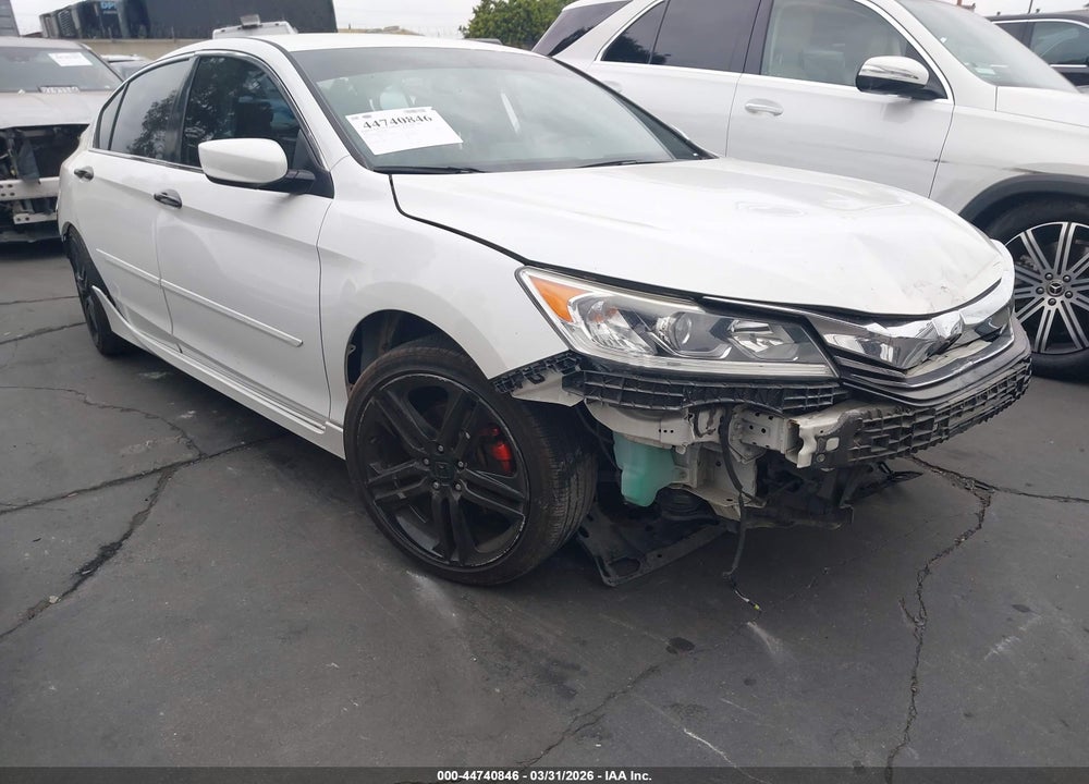2016 HONDA ACCORD SPORT VIN: 1HGCR2F58GA129479