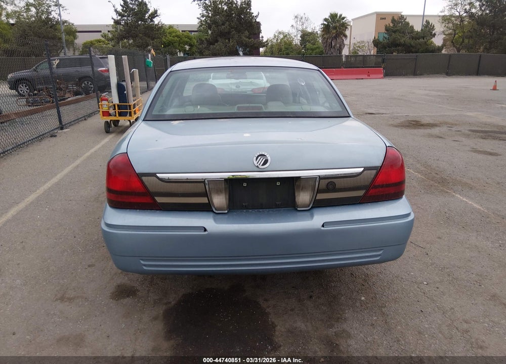 2006 MERCURY GRAND MARQUIS LS VIN: 2MEFM75W36X654374