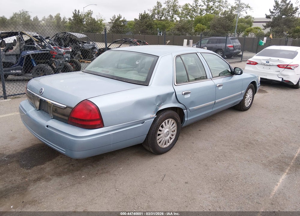 2006 MERCURY GRAND MARQUIS LS VIN: 2MEFM75W36X654374
