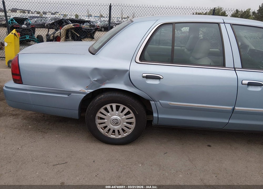 2006 MERCURY GRAND MARQUIS LS VIN: 2MEFM75W36X654374