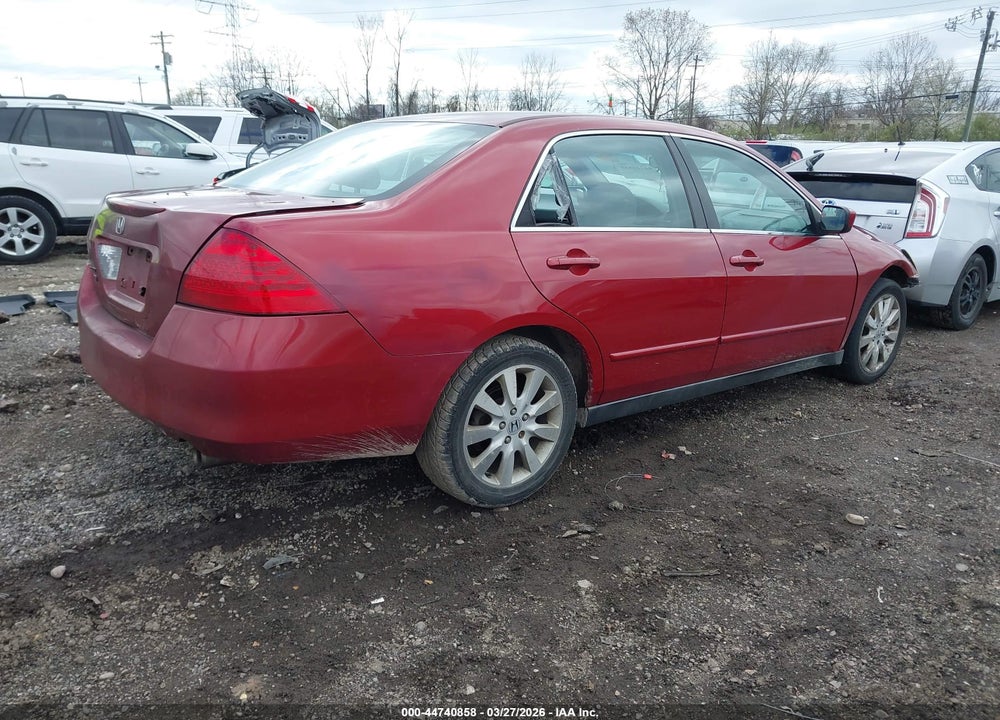 2007 HONDA ACCORD 3.0 SE VIN: 1HGCM66477A050107